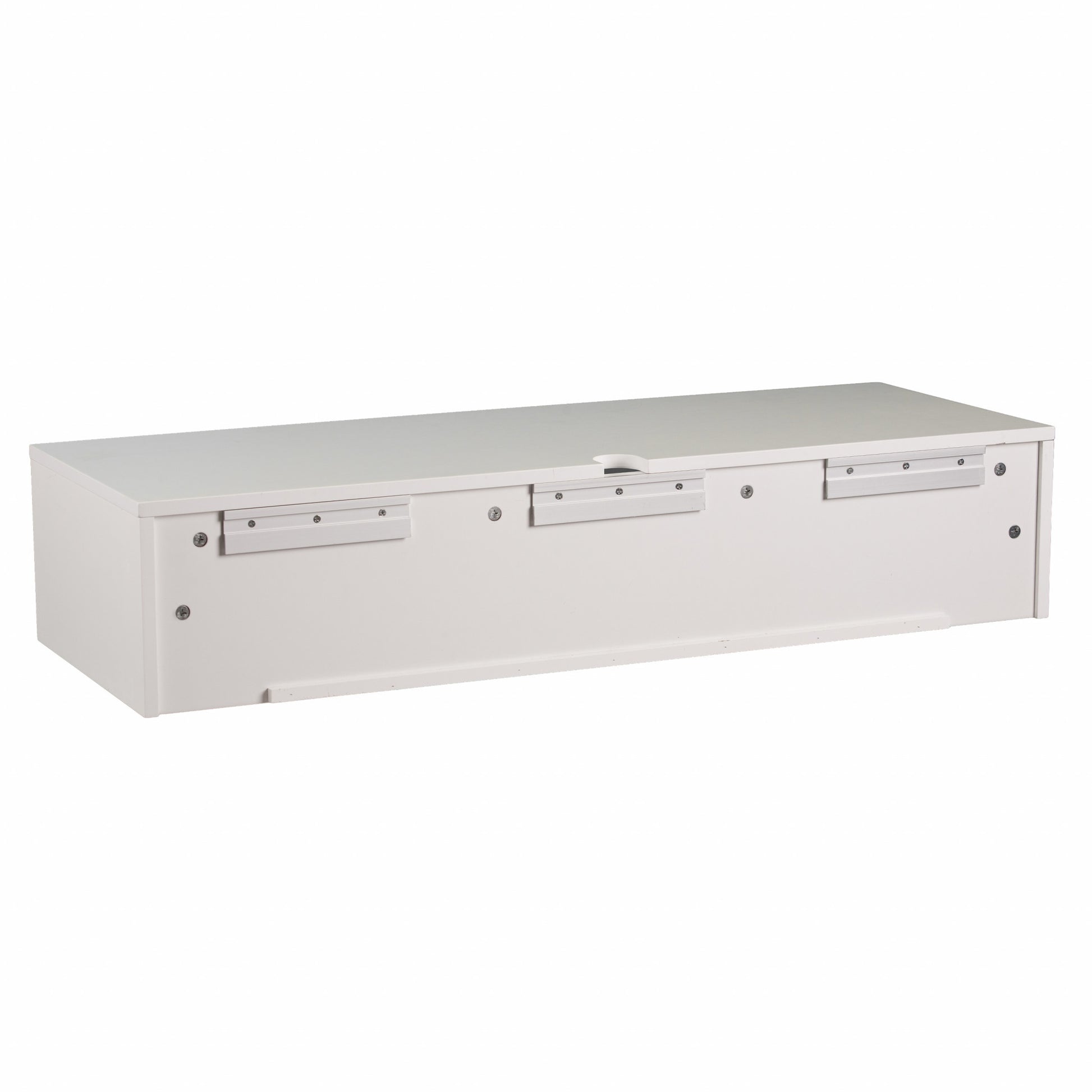 White Wall Mount Desk with Drawers-Desks-DECOROLALA