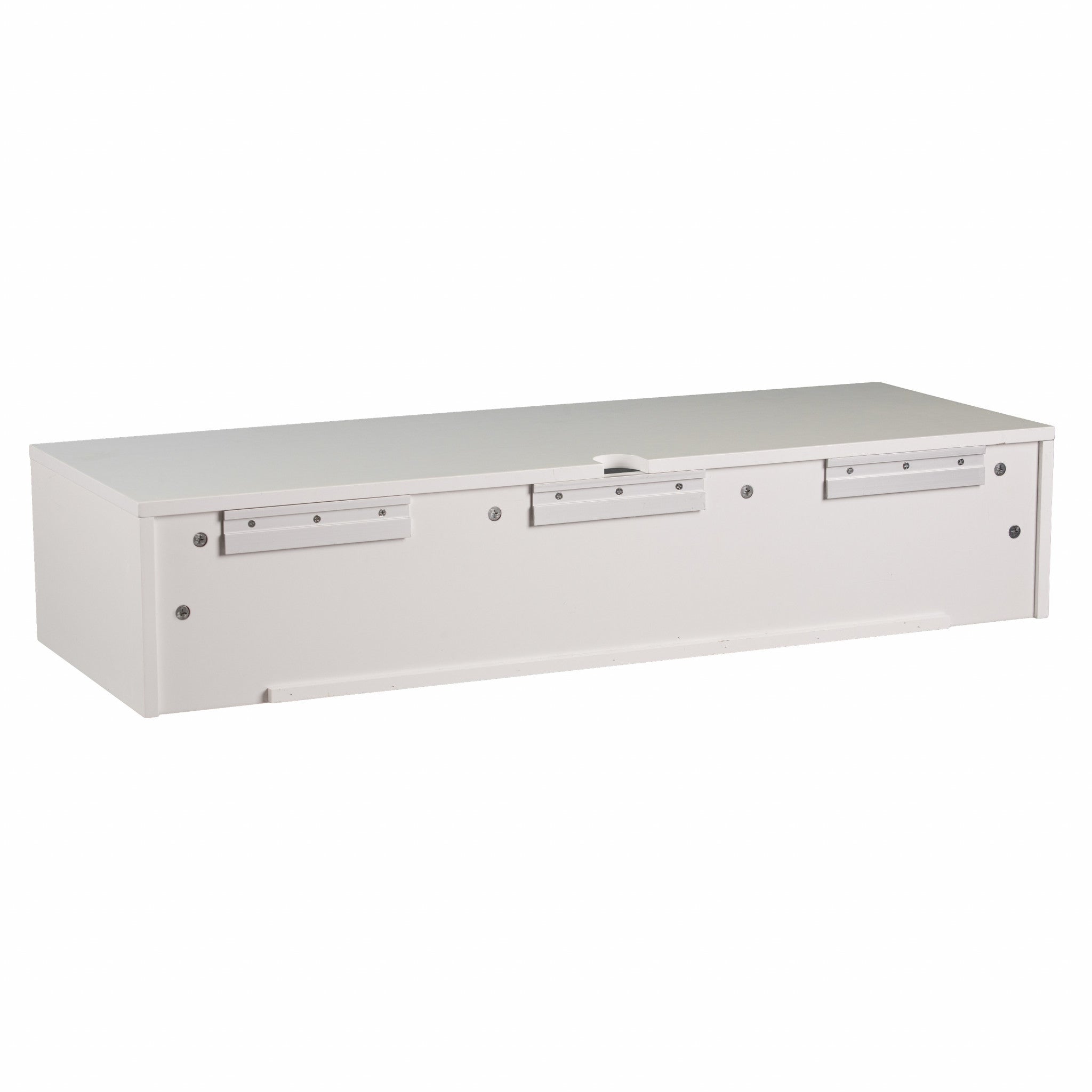 White Wall Mount Desk with Drawers-Desks-DECOROLALA