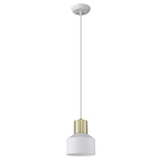 White and Gold Pendant Hanging Light-Pendants-Hanging Lights-DECOROLALA