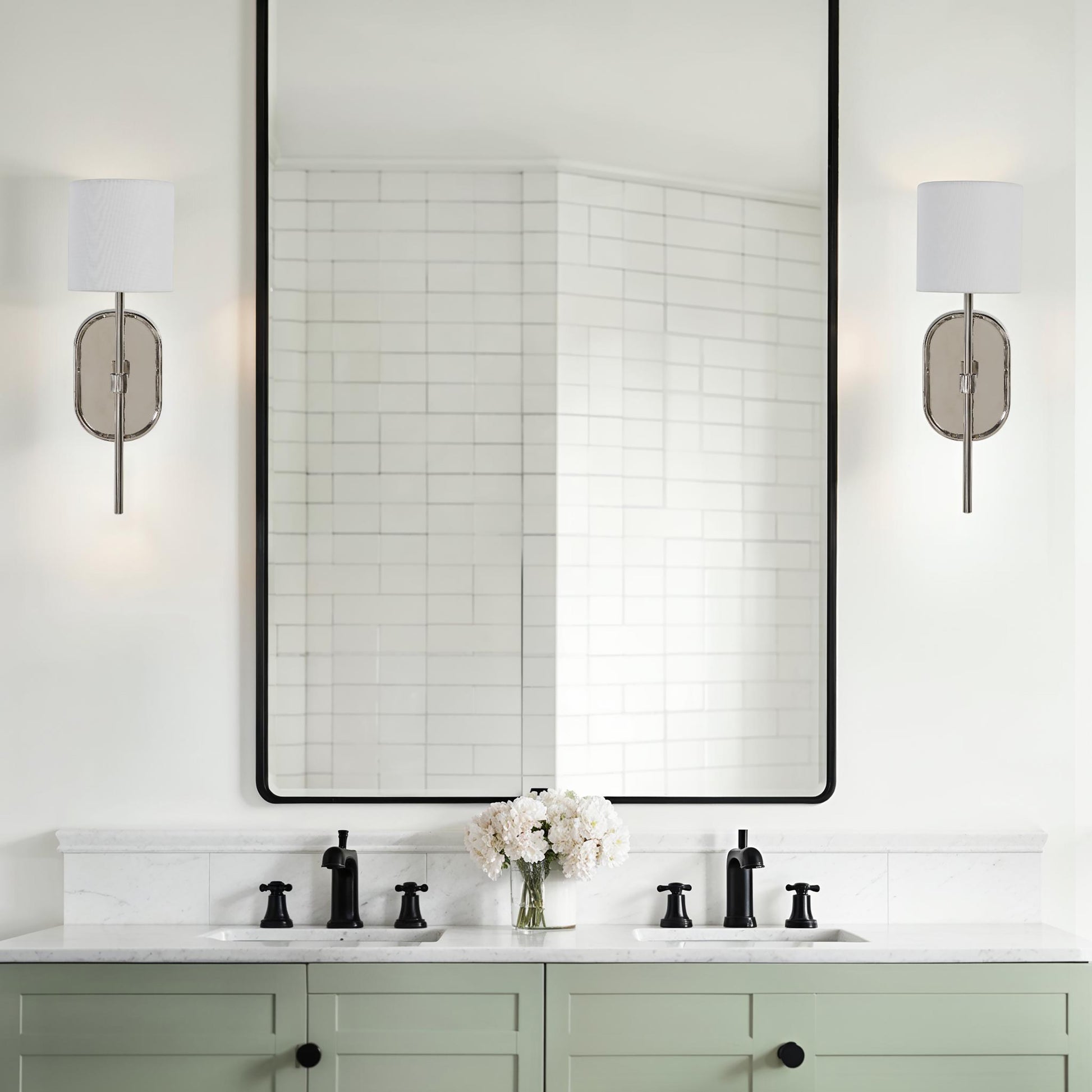 Whitney 17.5" Height Wall Sconce, Grey-Wall Sconce-DECOROLALA