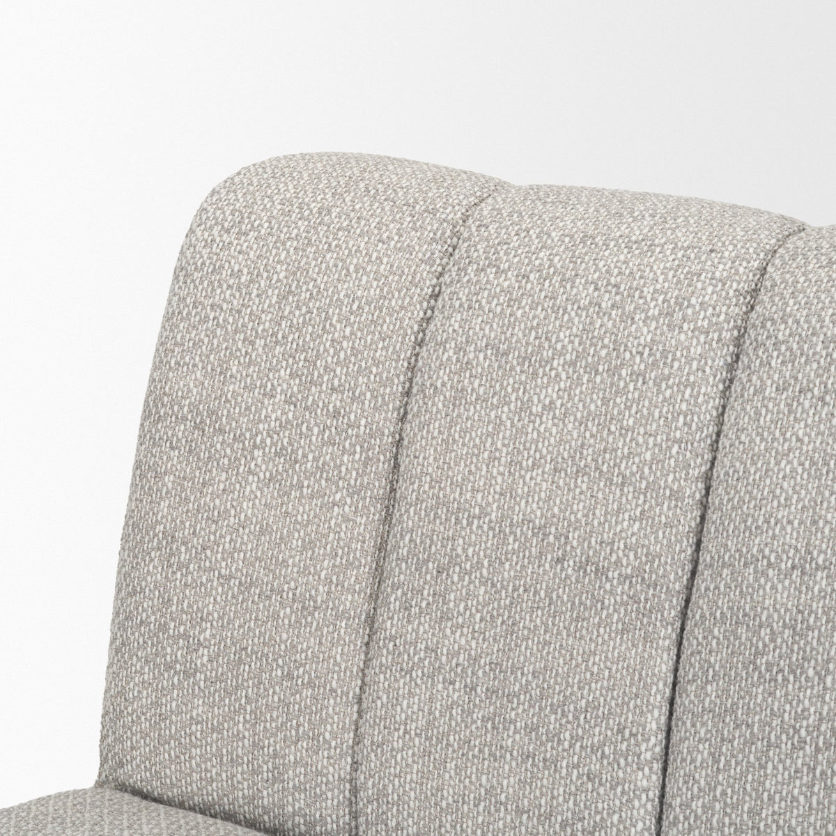 Wilkins Barrel Back Dining Arm Chair | Fabric w/ Wood-Dining Chairs-DECOROLALA
