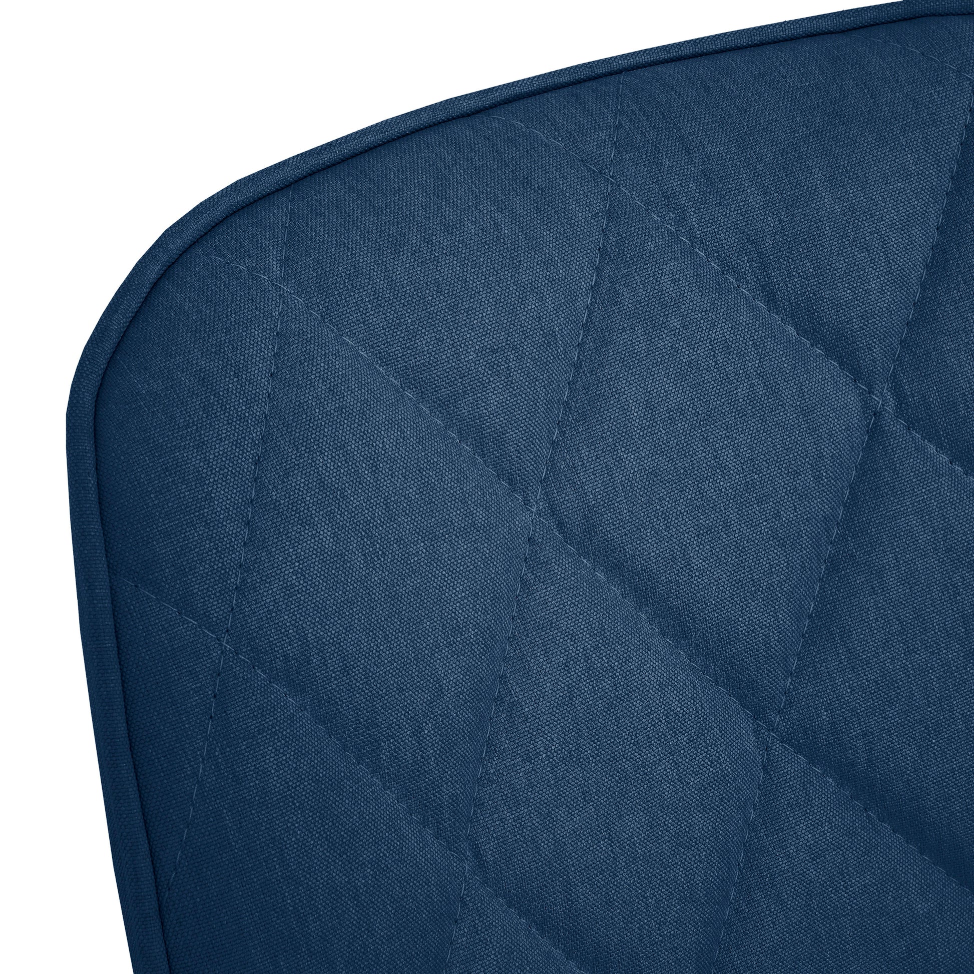 Willow Black Tufted Accent Chair with Gold Legs (set of 2)-Dining Room-DECOROLALA