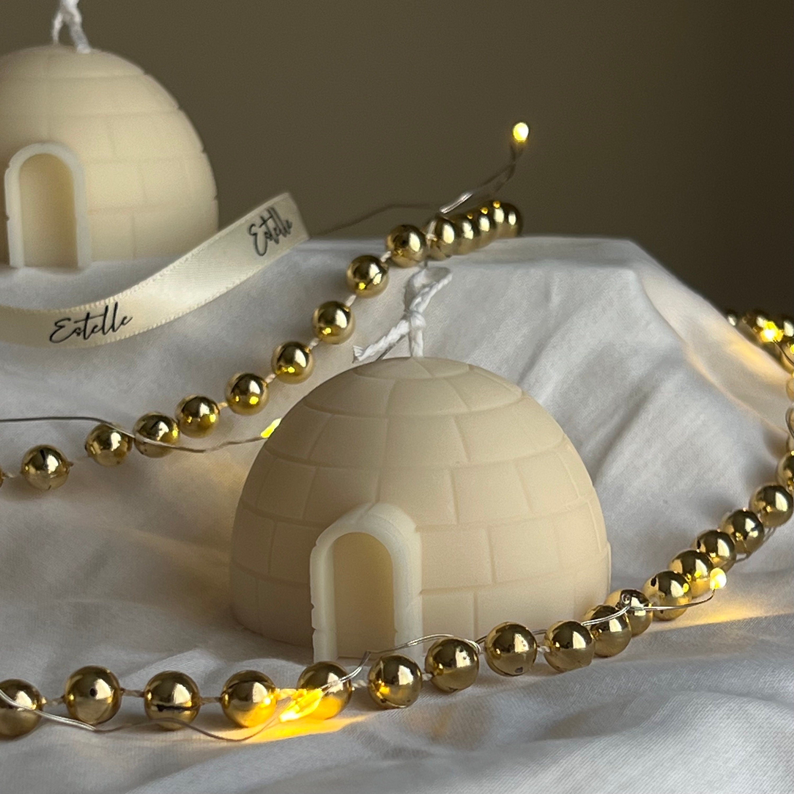 Winter Igloo Candle-Candle-DECOROLALA
