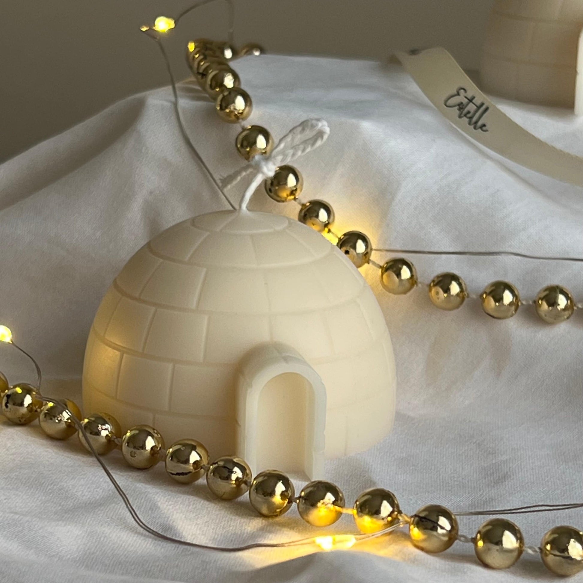 Winter Igloo Candle-Candle-DECOROLALA