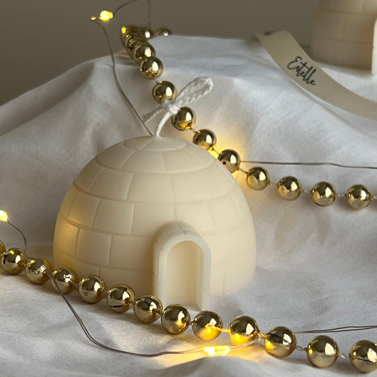 Winter Igloo Candle-Candles-DECOROLALA
