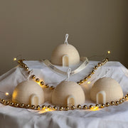 Winter Igloo Candle-Candles-DECOROLALA