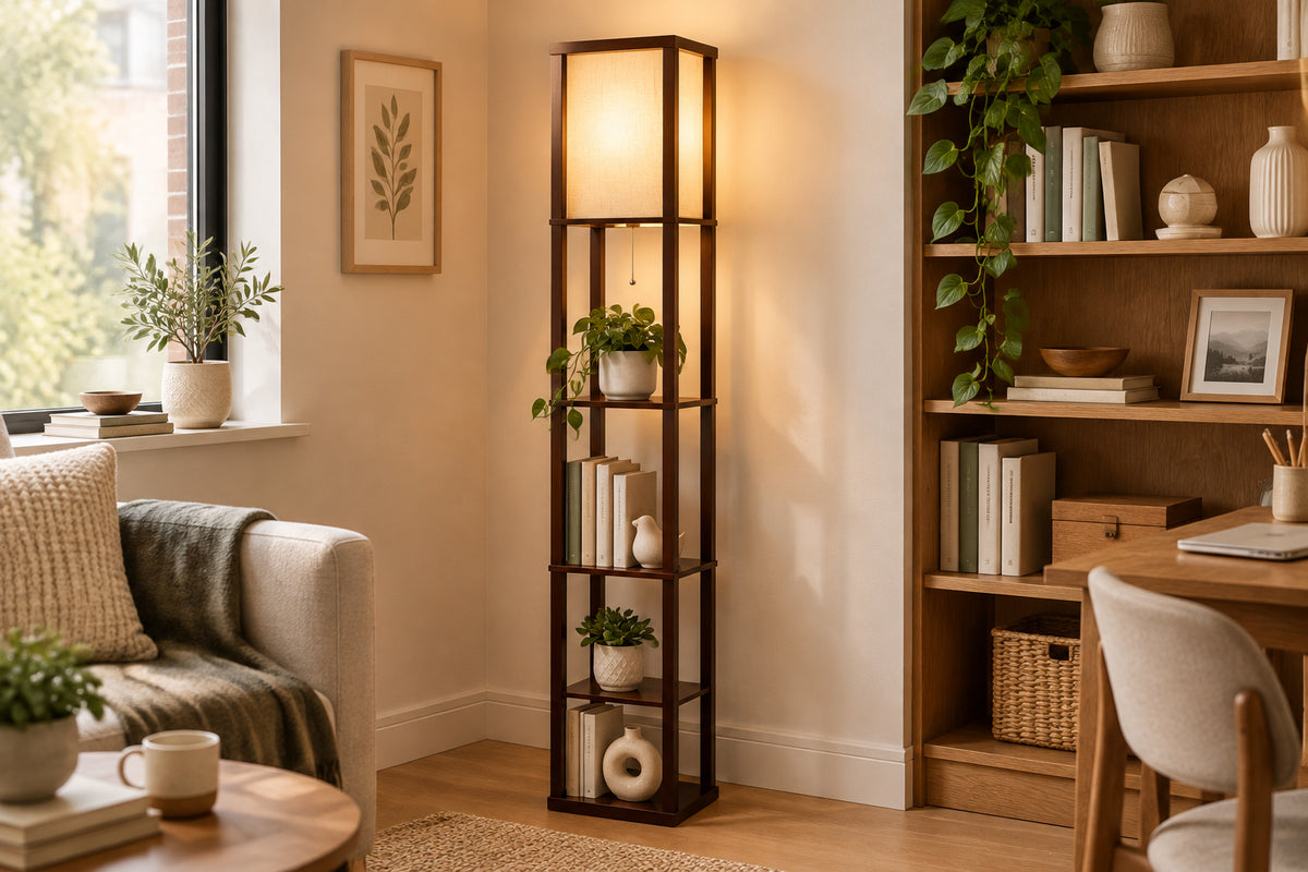 Wright Shelf Lamp-Lighting-DECOROLALA