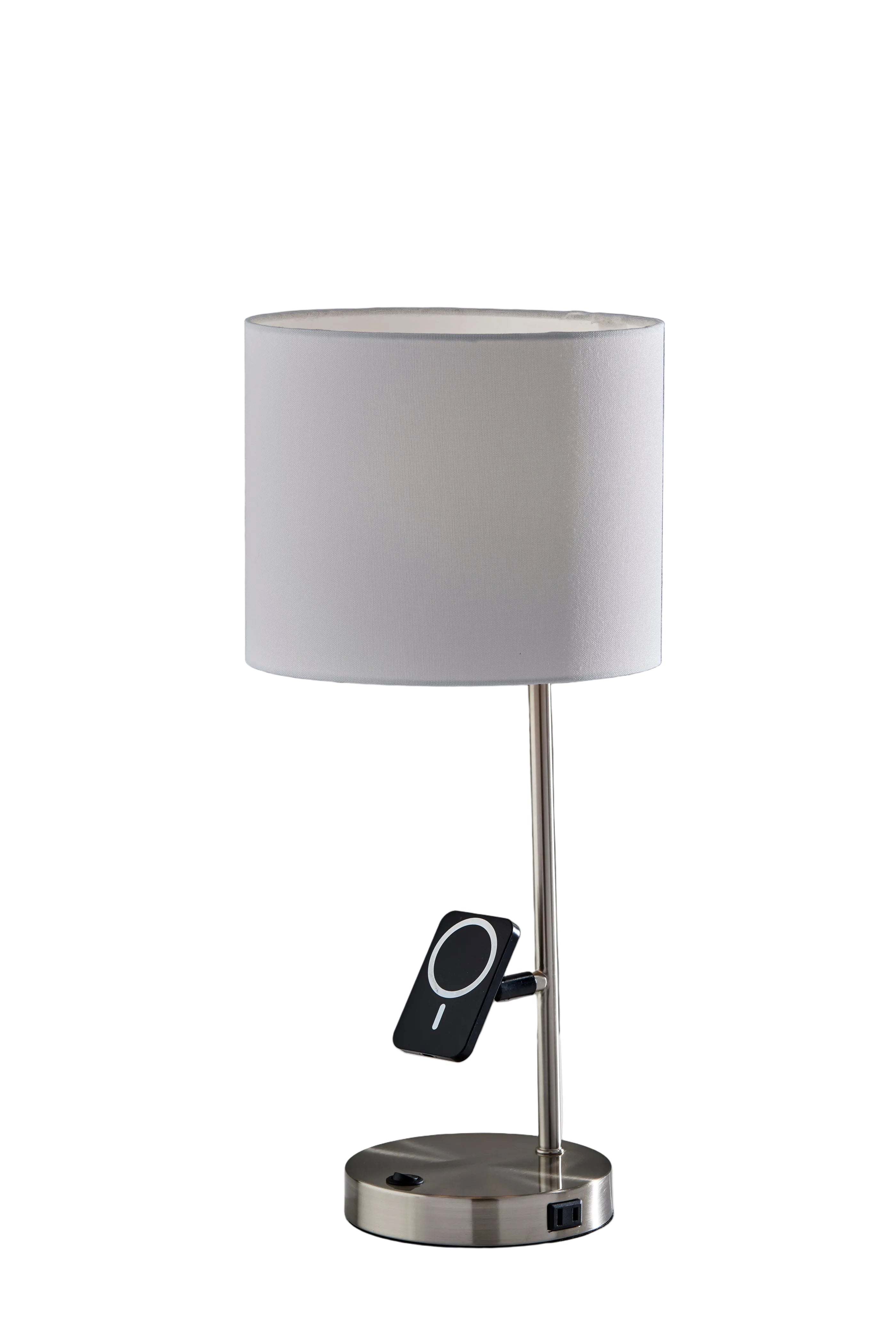 Wyatt Supercharger Desk Lamp USB Qi Charging-Lighting-DECOROLALA
