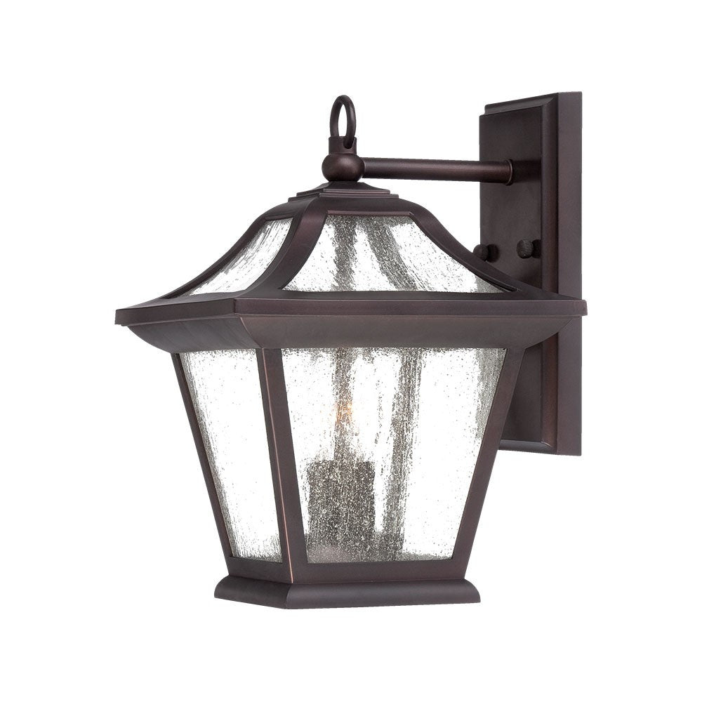 XL Antique Bronze Birdhouse Shape Outdoor Wall Light-Outdoor Lighting-DECOROLALA