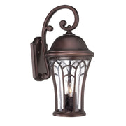 XL Bronze Tapered Goblet Wall Light-Outdoor Lighting-DECOROLALA