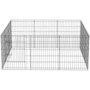 30inch Foldable Metal Exercise Pet Playpen Yard Dog Puppy Kennel Cage 12 Panel