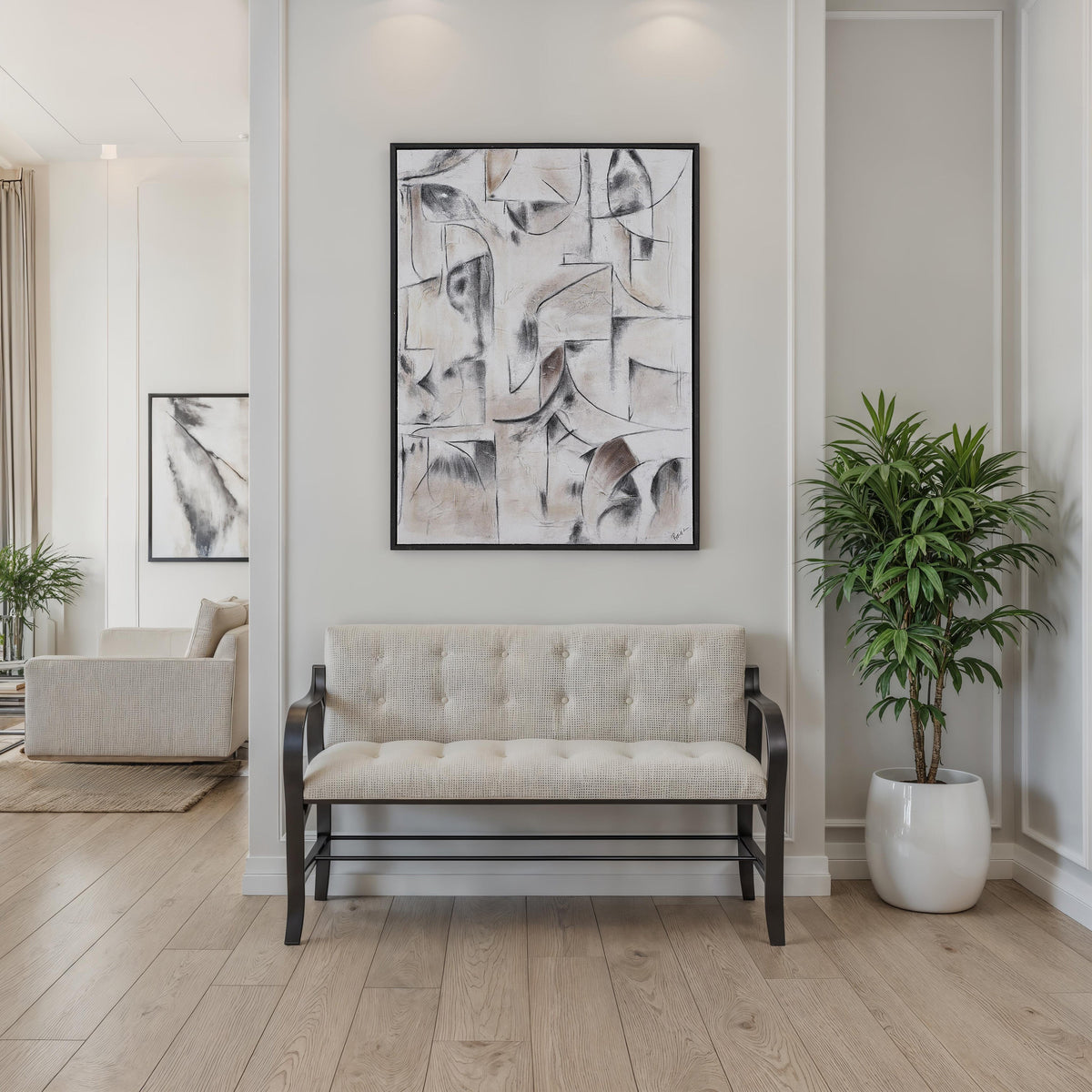 Yann 40" H x 30" W Canvas Art-Canvas Prints-DECOROLALA