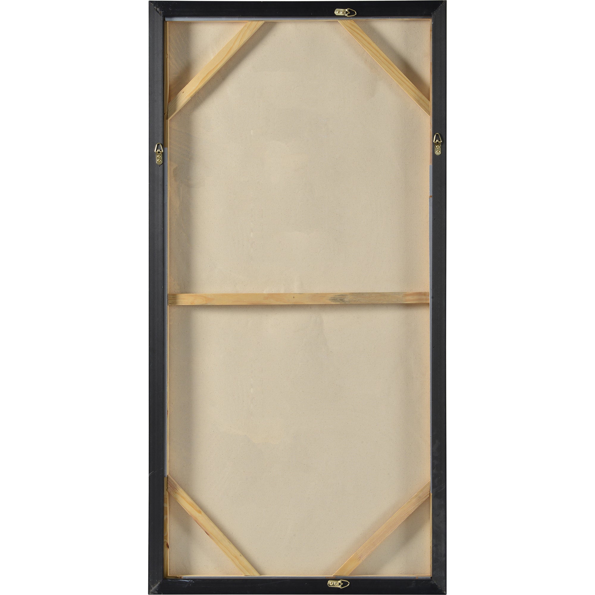 Yanno 30" Wide Canvas Art, Silver-Canvas Art-DECOROLALA