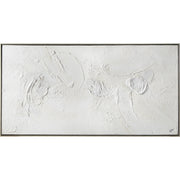 Yanno 30" Wide Canvas Art, Silver-Canvas Prints-DECOROLALA