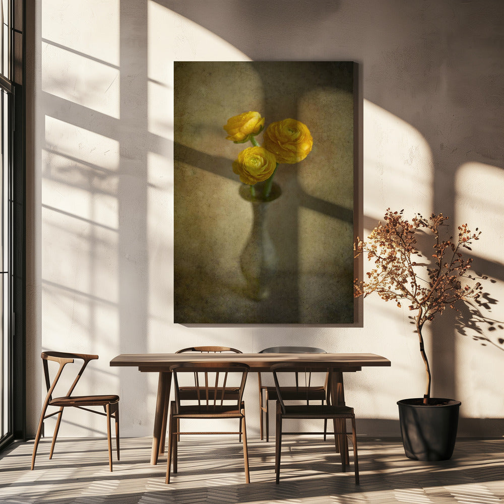 Yellow buttercups-canvas-DECOROLALA