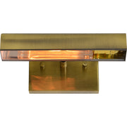 Yorker 4.5" Length Wall Sconce, Antique Brass-Wall Sconce-DECOROLALA