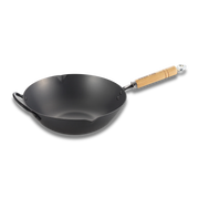 Yoshikawa Carbon Steel Wok 36cm - Made in Japan-Cookware-DECOROLALA