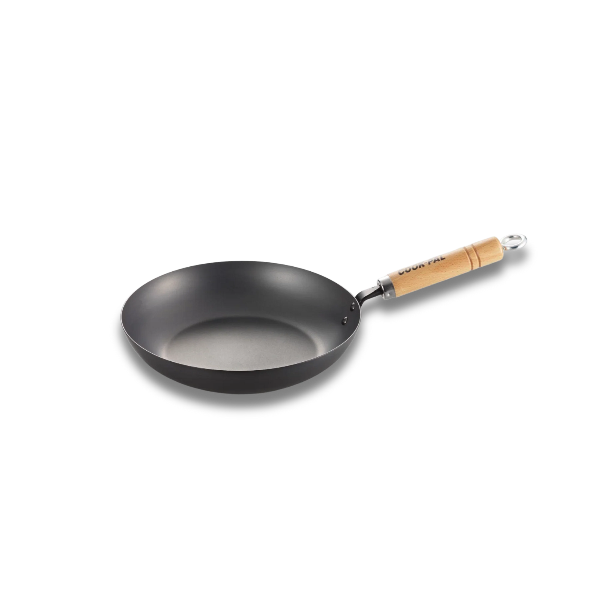 Yoshikawa Cook-Pal Ren Carbon Steel Frying Pan Set (20cm/24cm/28cm) – 3-Piece Set-Cookware-DECOROLALA