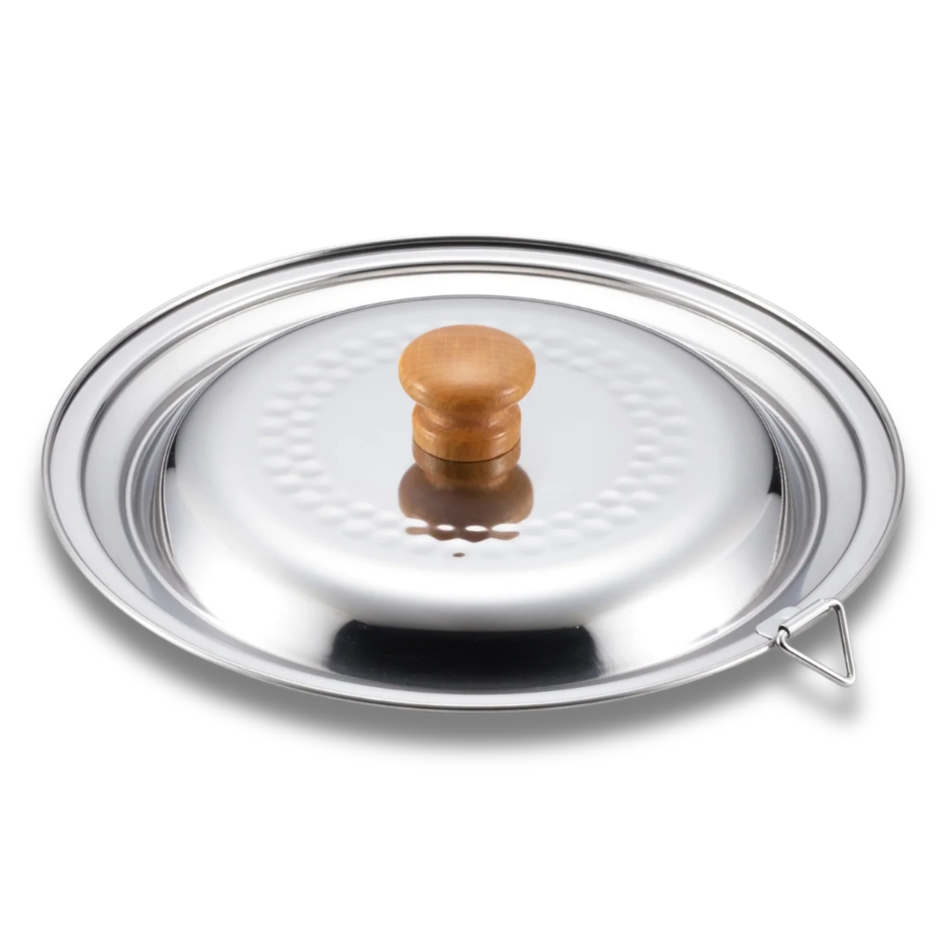 Yoshikawa Cook-Pal Ren Deep Carbon Steel Fry Pan 20cm with Yukihira Lid-4