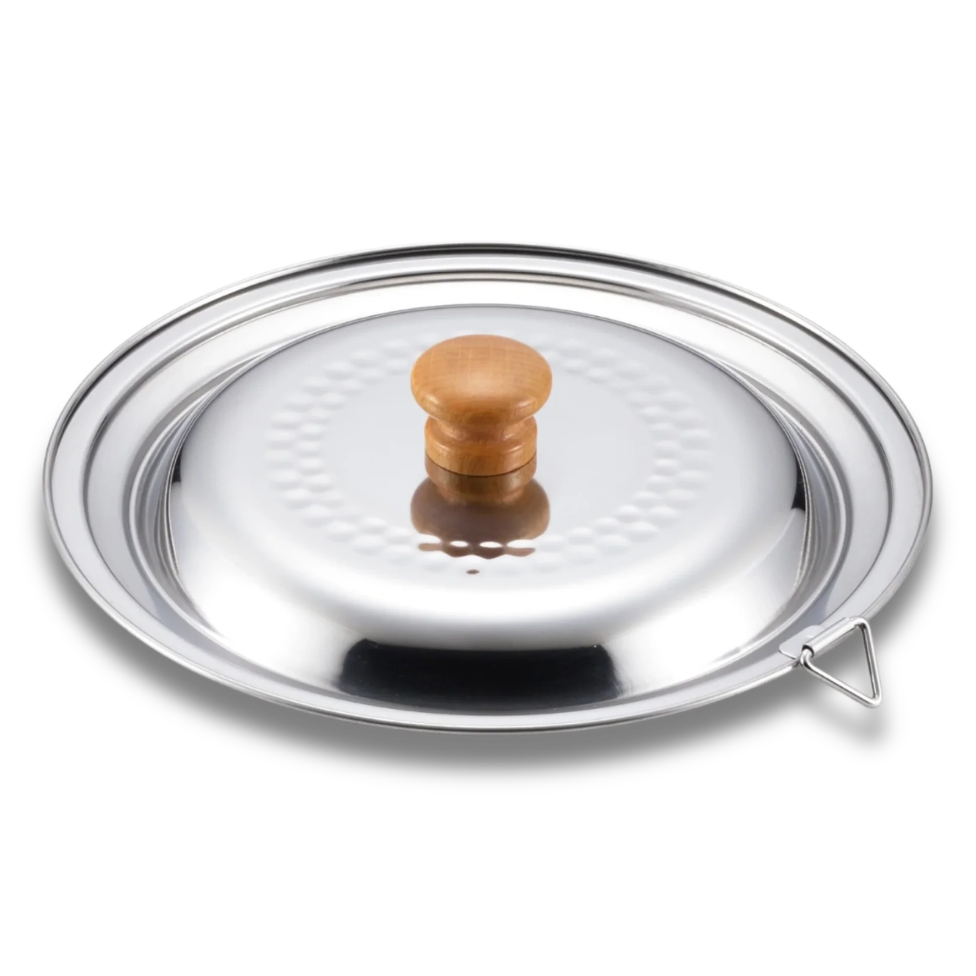 Yoshikawa Cook-Pal Ren Deep Carbon Steel Fry Pan 20cm with Yukihira Lid-4