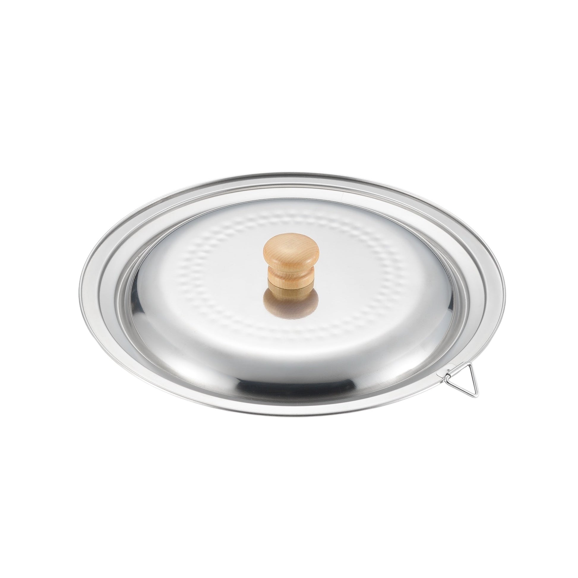 Yoshikawa Cook-Pal Ren Deep Carbon Steel Fry Pan 24cm with Yukihira Lid-4