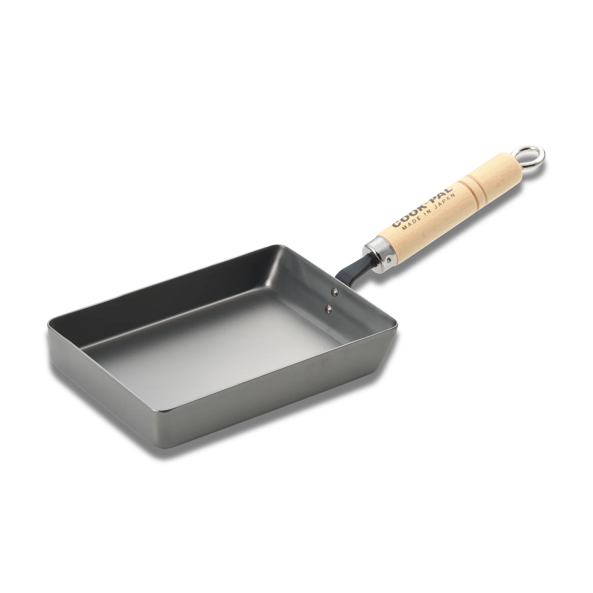 Yoshikawa Cook-Pal Ren Iron Tamagoyaki Pan Set - Medium & Large-Cookware-DECOROLALA