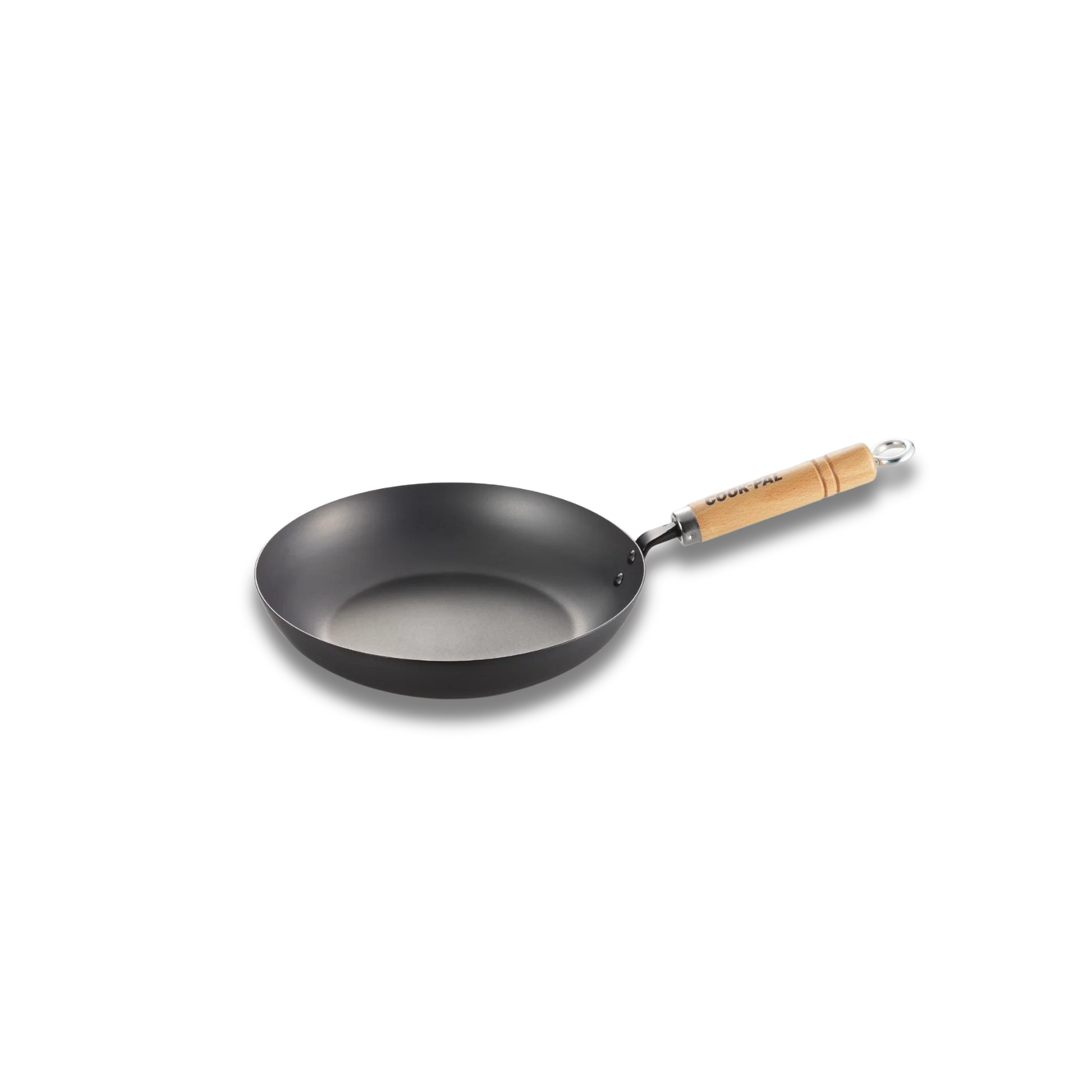 Yoshikawa Cook-Pal Ren Japanese Carbon Steel Frying Pan 20cm | Made in Japan-Fry Pan-DECOROLALA