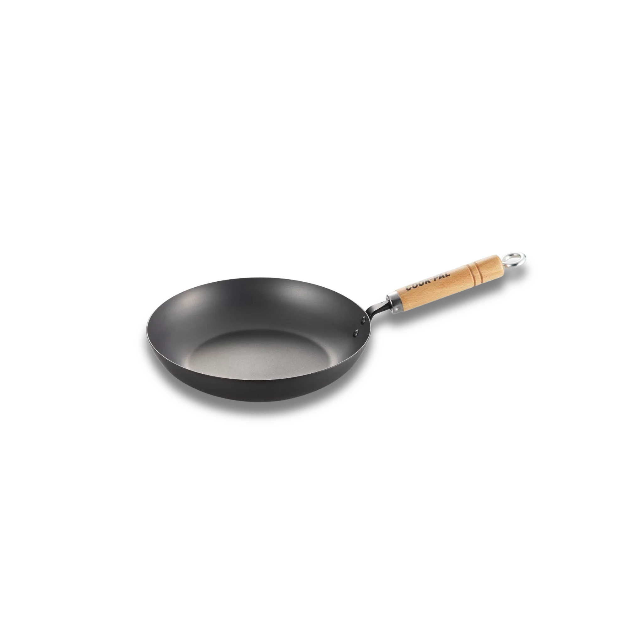 Yoshikawa Cook-Pal Ren Japanese Carbon Steel Frying Pan 20cm | Made in Japan-Fry Pan-DECOROLALA