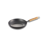Yoshikawa Cook-Pal Ren Japanese Carbon Steel Frying Pan 24cm | Made in Japan-Fry Pan-DECOROLALA