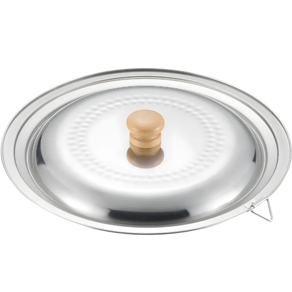 Yoshikawa Cook-Pal Ren Nitrided Carbon Steel Fry Pan 24cm with Yukihira Lid-4
