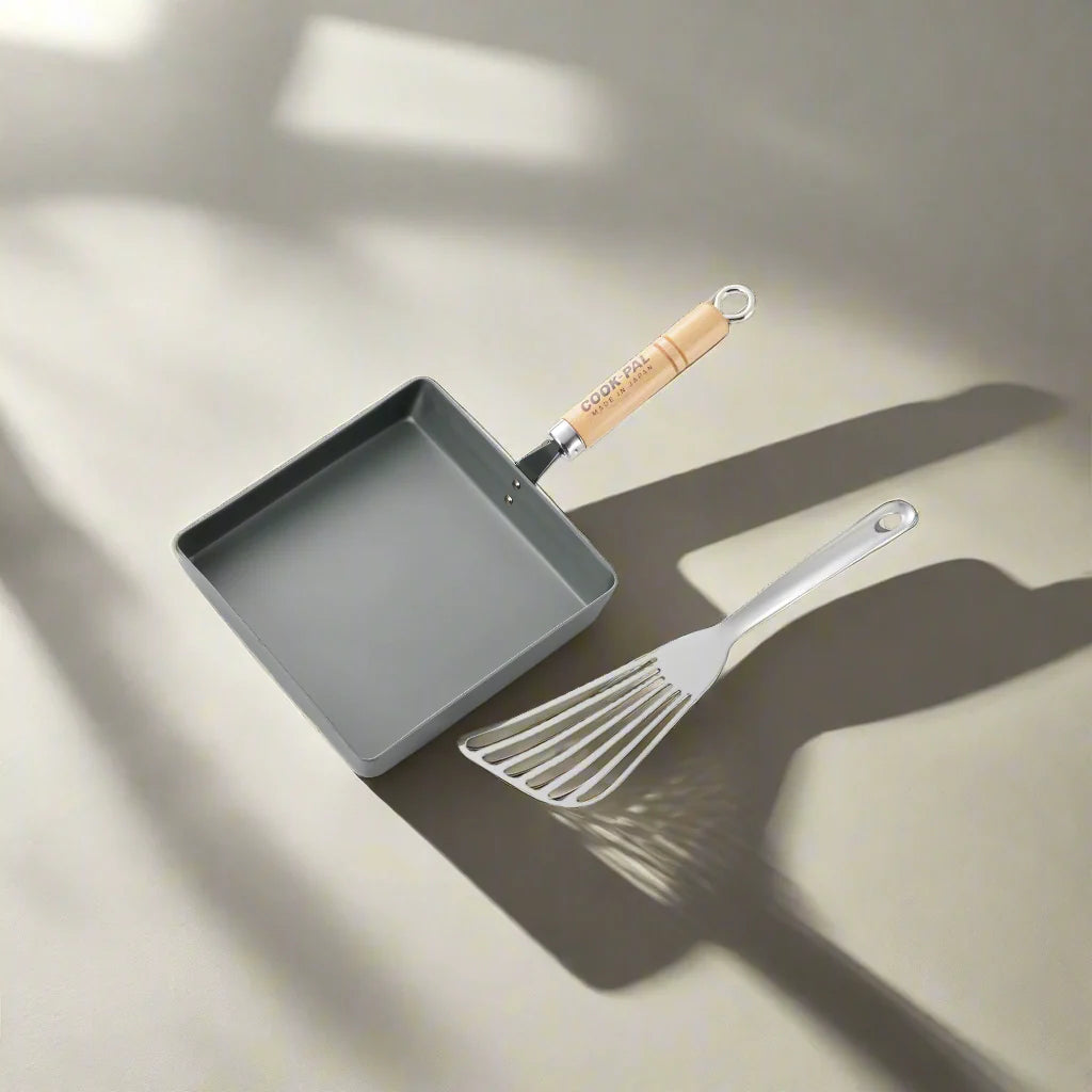 Yoshikawa Cook-Pal Ren Tamagoyaki Omelet / Egg Pan (Large) Carbon Steel | Made in Japan-Cookware-DECOROLALA