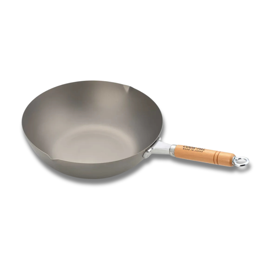 Yoshikawa Cook-Pal Titanium Wok 30cm-fry pan-DECOROLALA