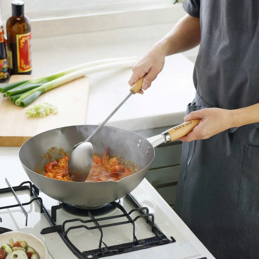 Yoshikawa Cook-Pal Titanium Wok 30cm-fry pan-DECOROLALA
