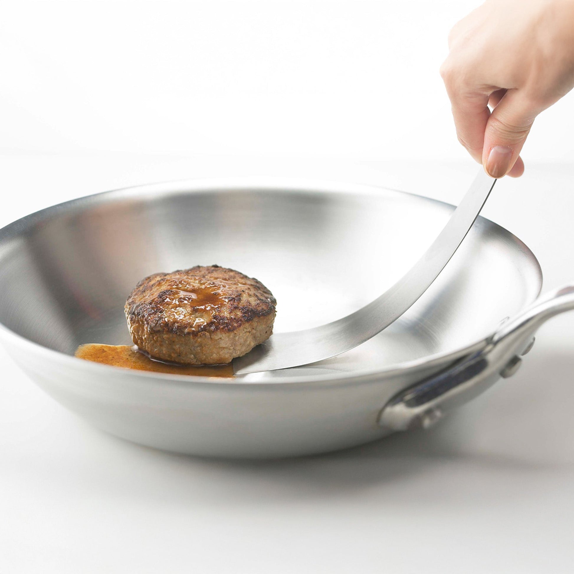 Yoshikawa EAtoCO Tolu Flexible Stainless Steel Spatula-Kitchen Tools-DECOROLALA