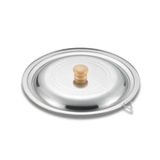 Yoshikawa Yukihira Stainless Steel Lid 2224?cm-Cookware-DECOROLALA