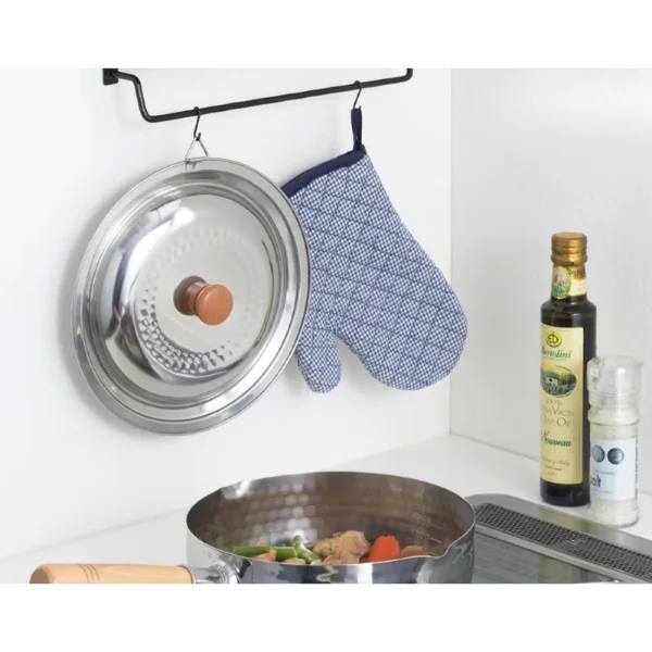 Yoshikawa Yukihira Stainless Steel Saucepan Lid 14/16cm-n/a-DECOROLALA