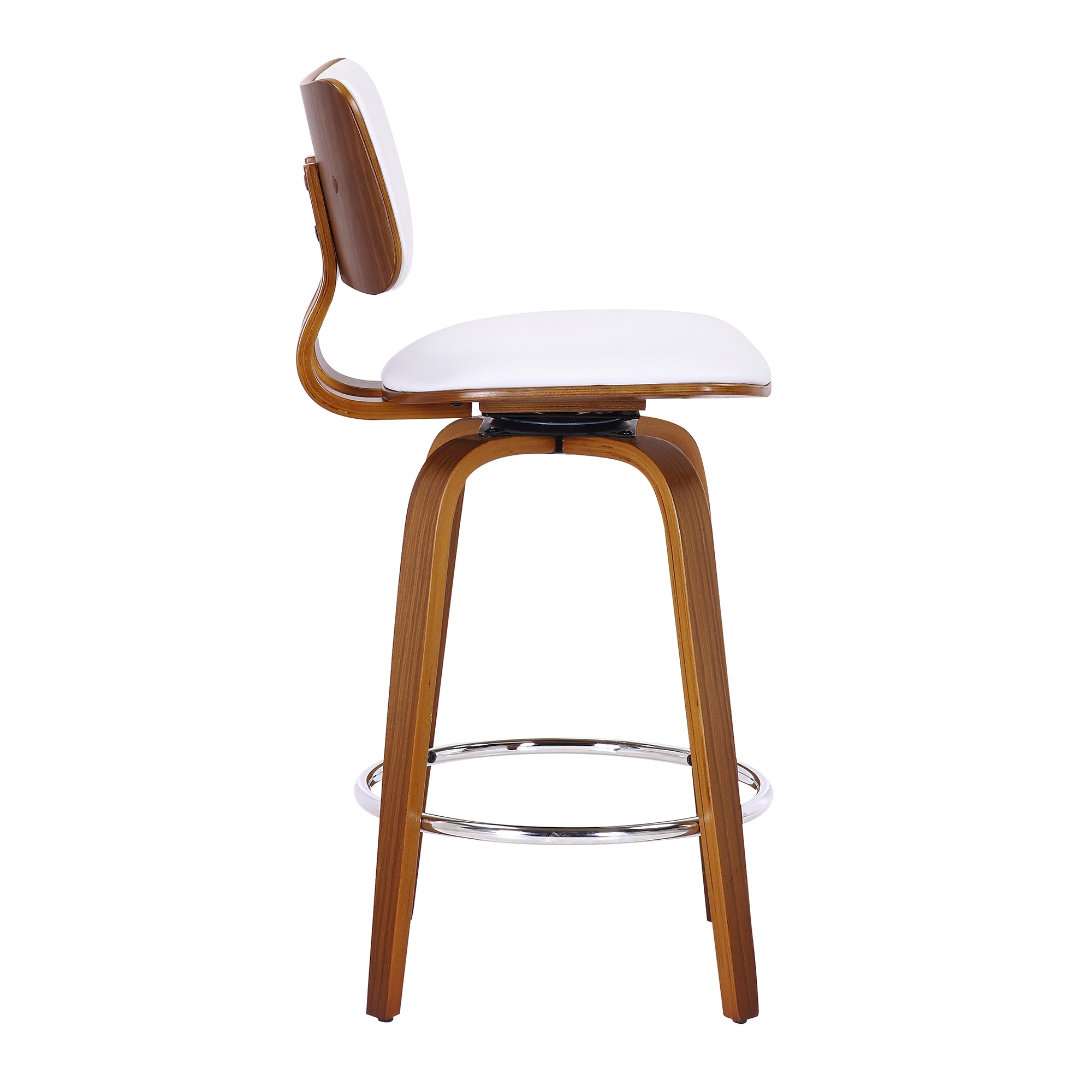 ZUNI-26' COUNTER STOOL PU-WHITE-DECOROLALA