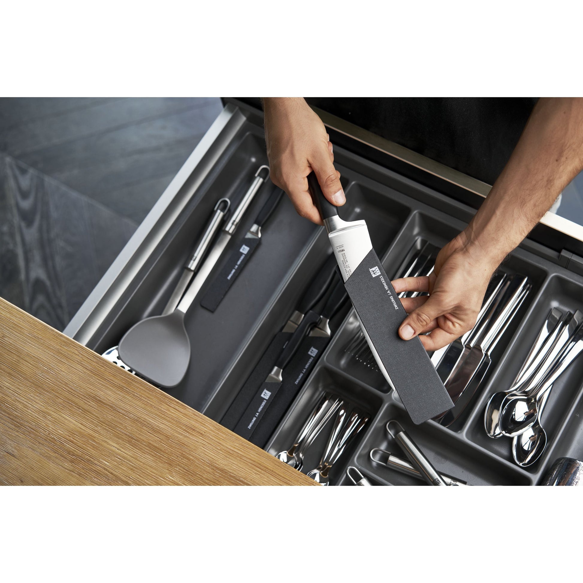 ZWILLING 27 cm, Knife Sheath, Black-Knife Sheath-DECOROLALA