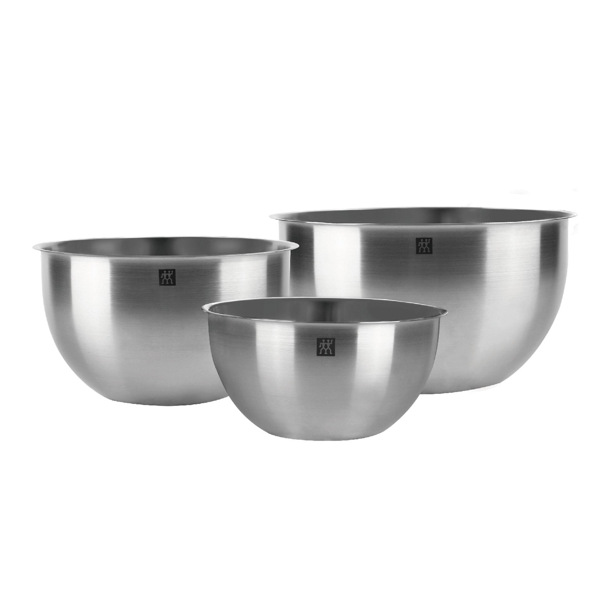 ZWILLING 3 Piece 18/10 Stainless Steel Mixing Bowl Set, Silver-n/a-DECOROLALA