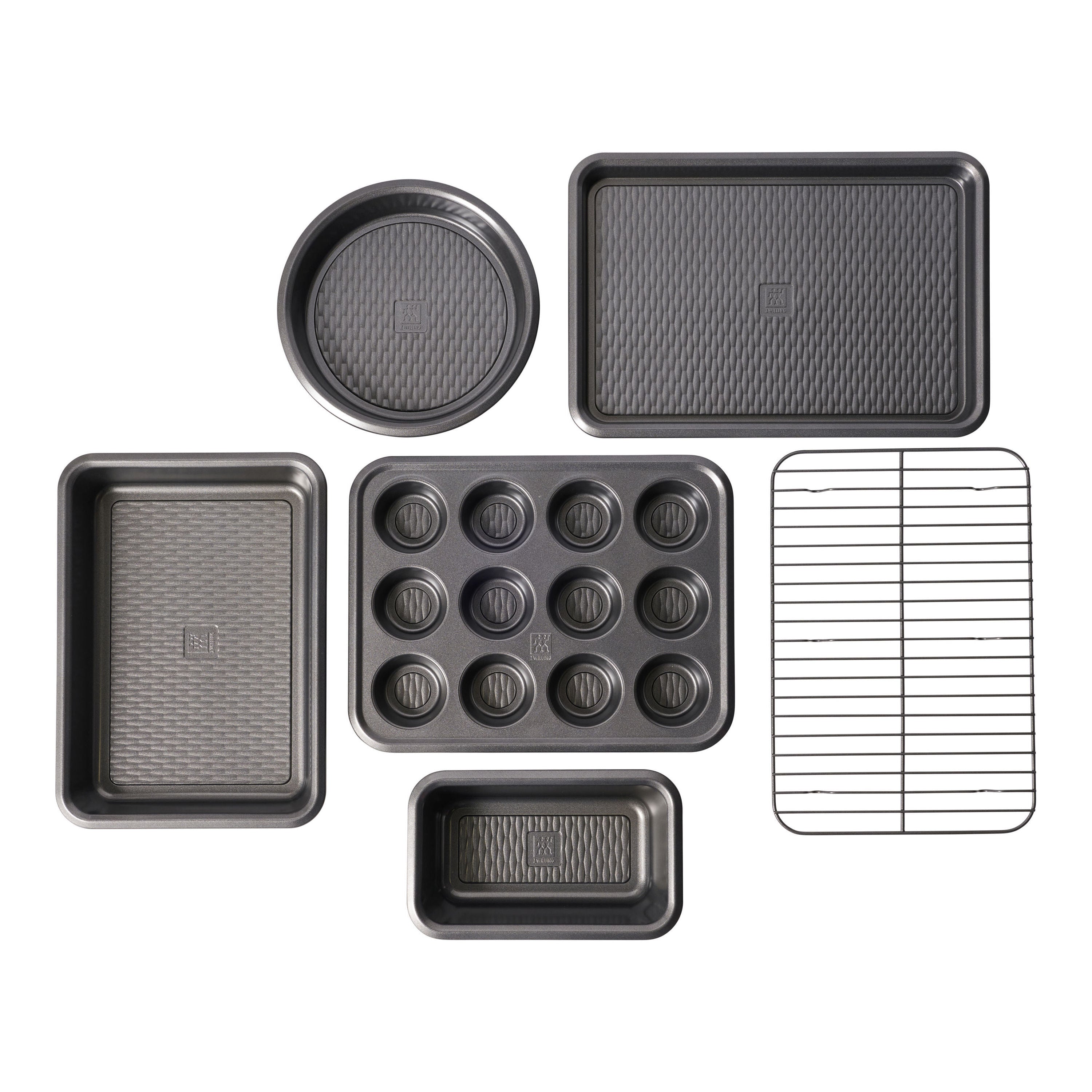 ZWILLING 6 Piece Special Shape Bakeware Set, Graphite-Grey-Bakeware Set-DECOROLALA
