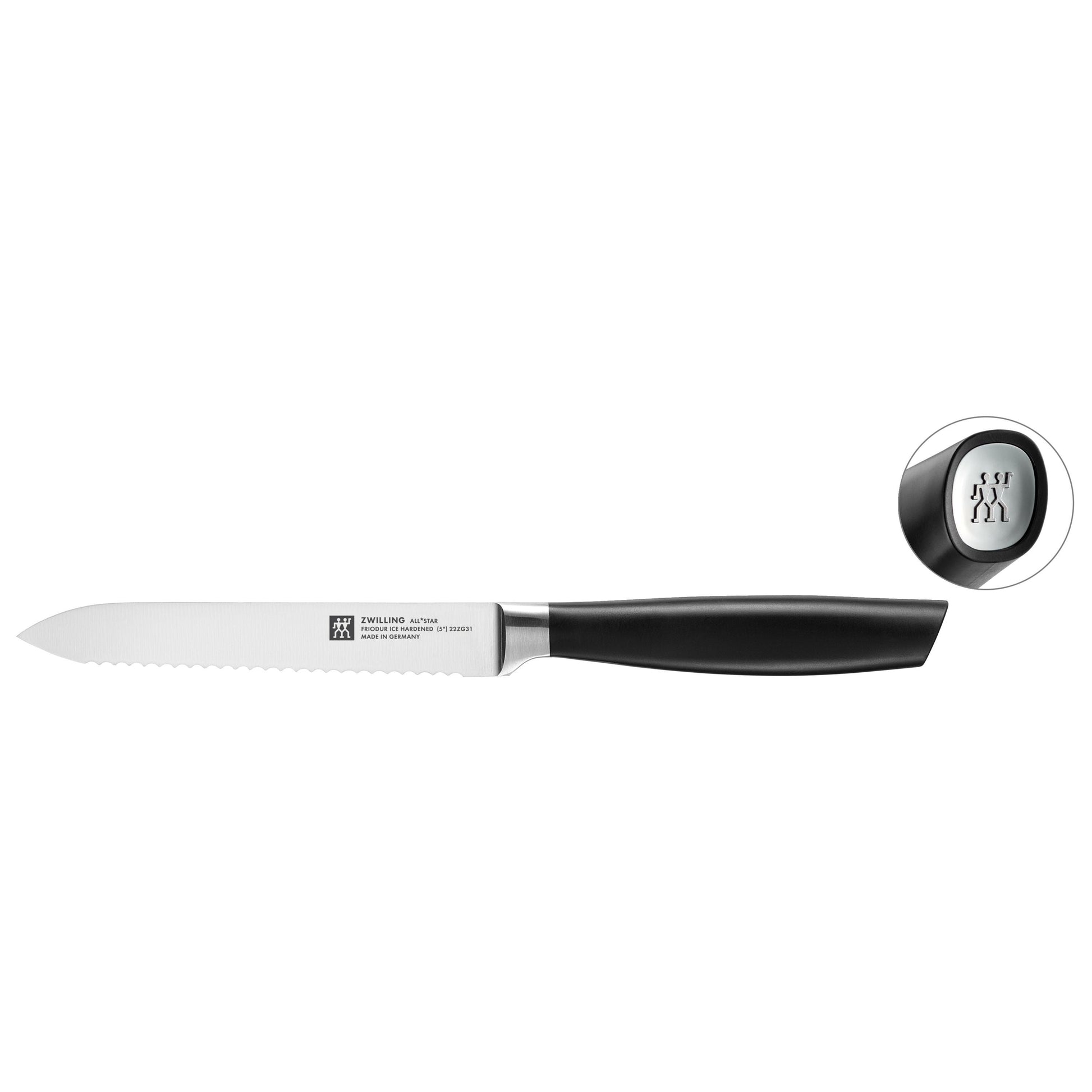 ZWILLING All Star 5" Utility Knife - Silver-Utility Knife-DECOROLALA