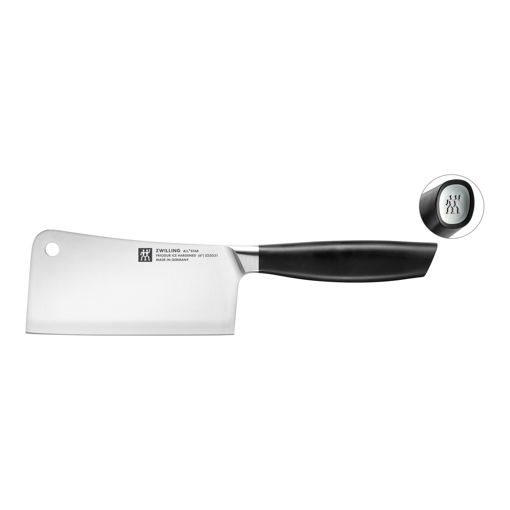 ZWILLING All * Star 6 inch Cleaver, Silver-Cleaver-DECOROLALA
