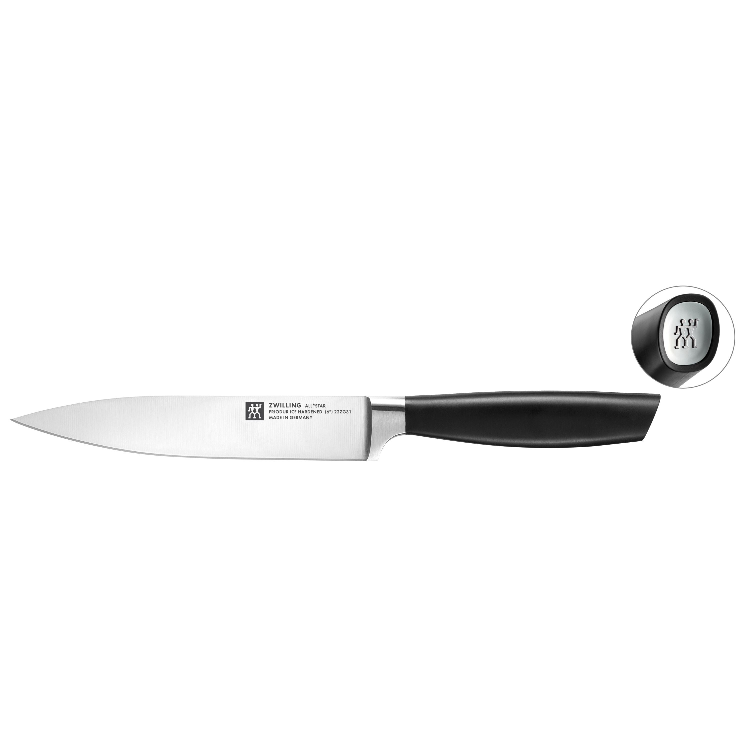 ZWILLING All * Star 6.5 inch Carving Knife, Silver-Carving Knife-DECOROLALA