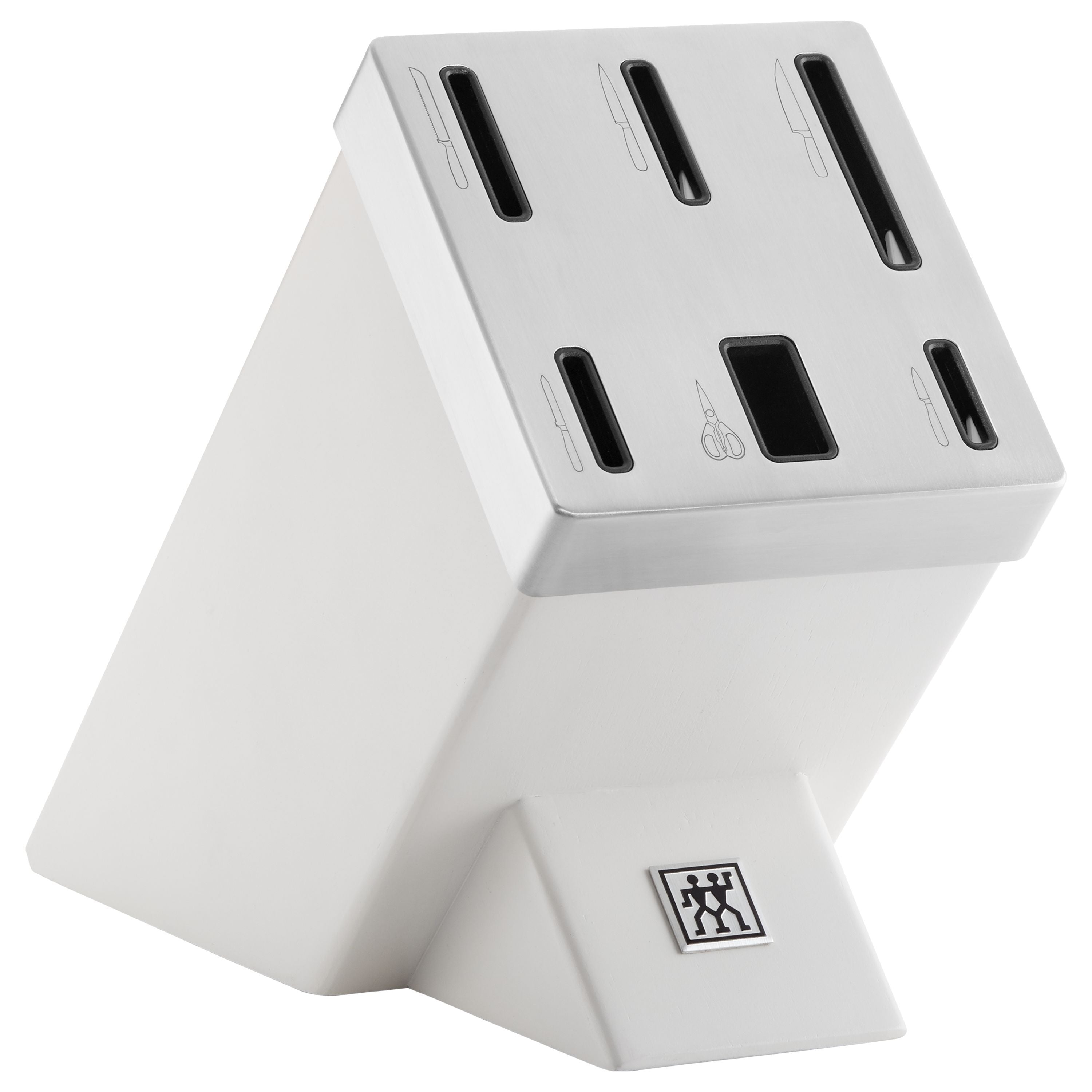 ZWILLING All * Star 7 Piece Knife Block Set, Silver-Knife Set-DECOROLALA