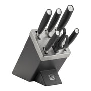 ZWILLING All * Star 7 Piece Knife Block Set, Silver-Knife Set-DECOROLALA