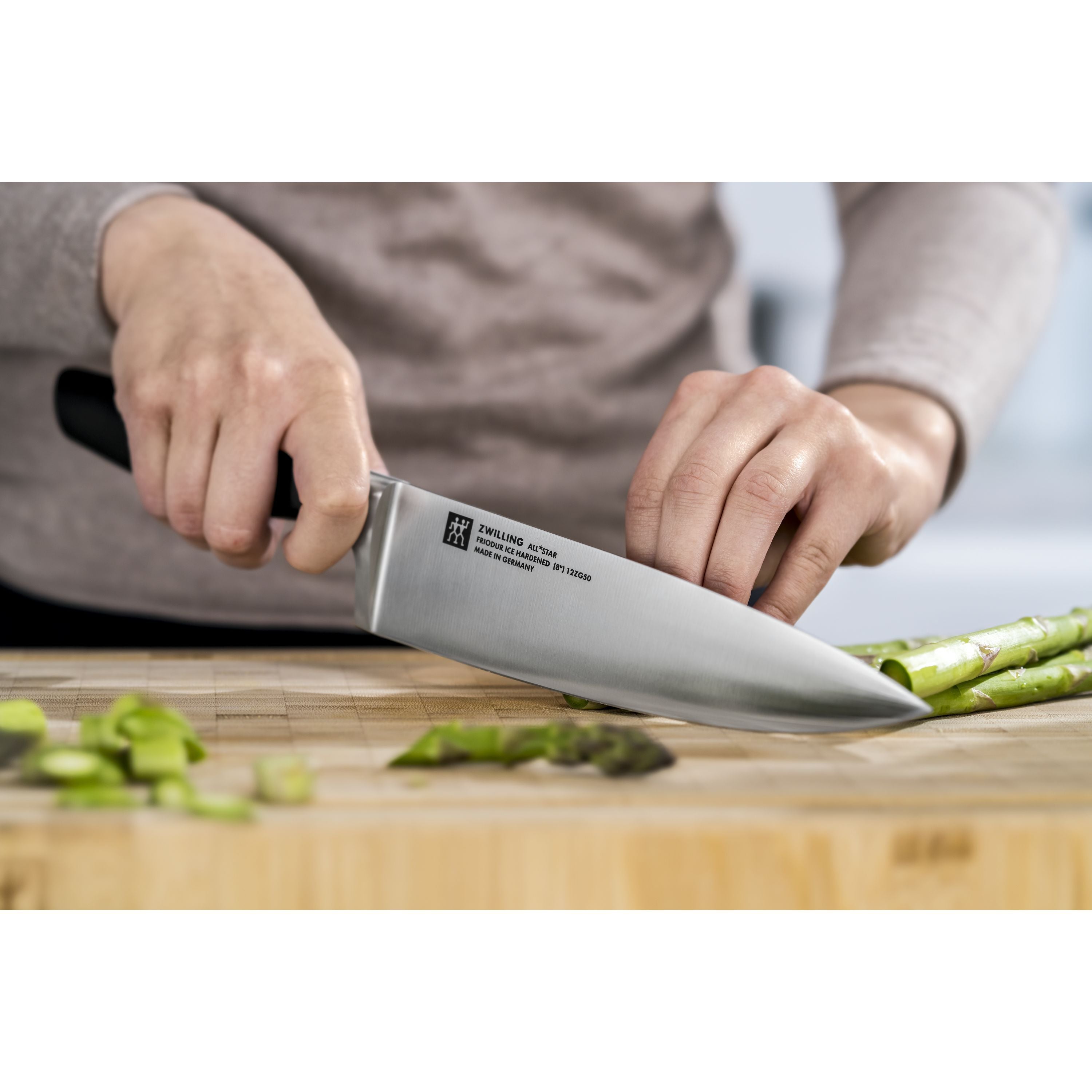 ZWILLING All * Star 8 inch Chef's Knife, Silver-Chef Knife-DECOROLALA