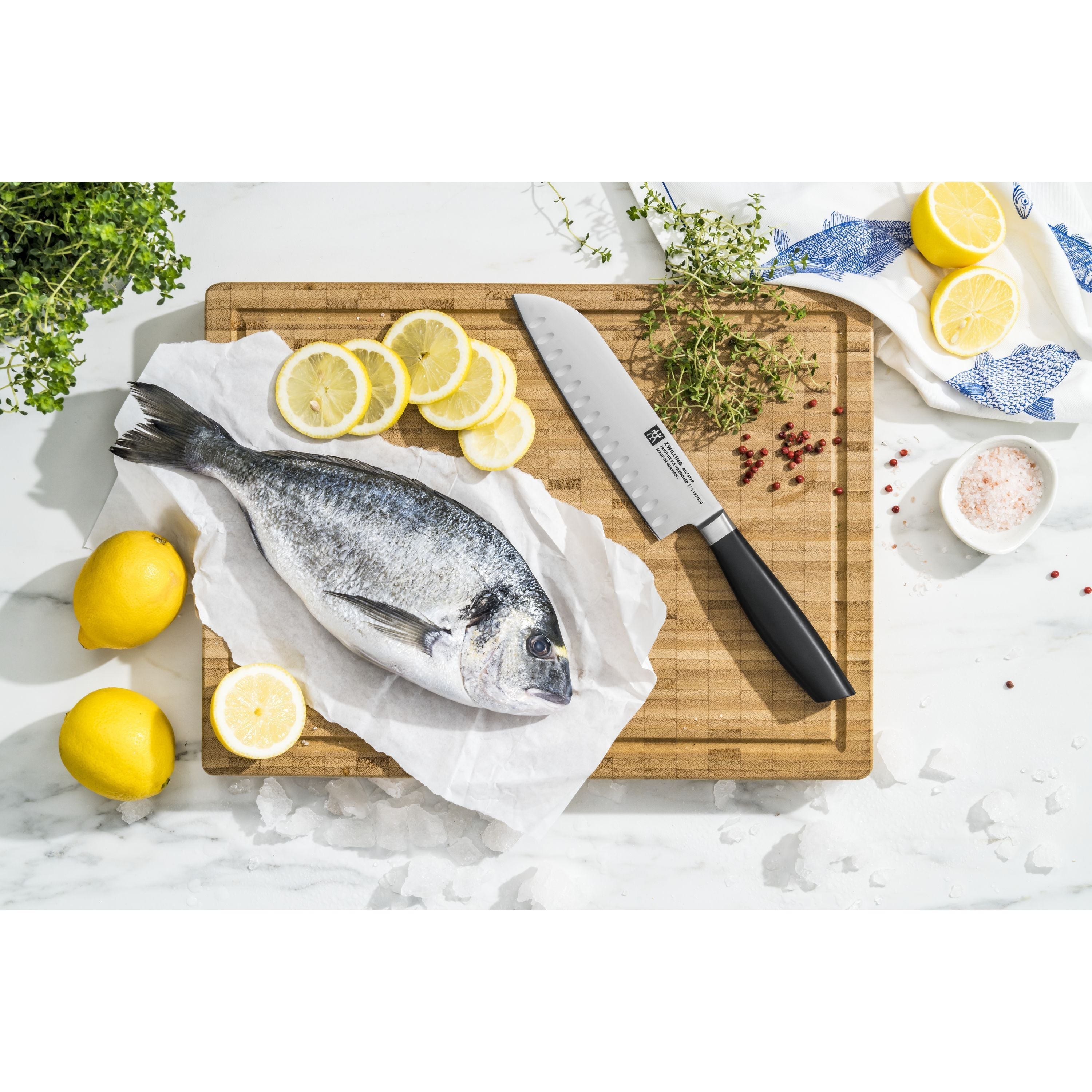 ZWILLING All Star Santoku 7" Silver-Santoku Knife-DECOROLALA