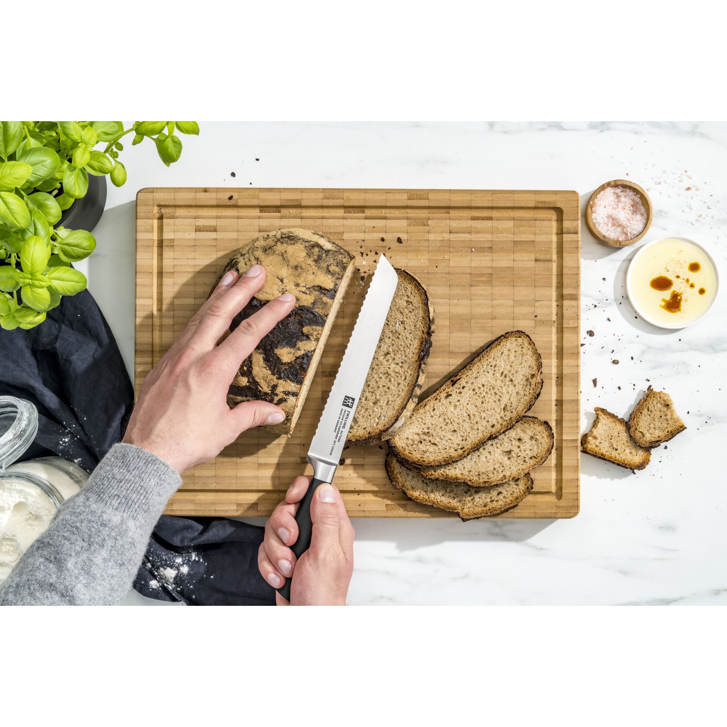 ZWILLING All*Star 8" Bread Knife Silver-Bread Knife-DECOROLALA