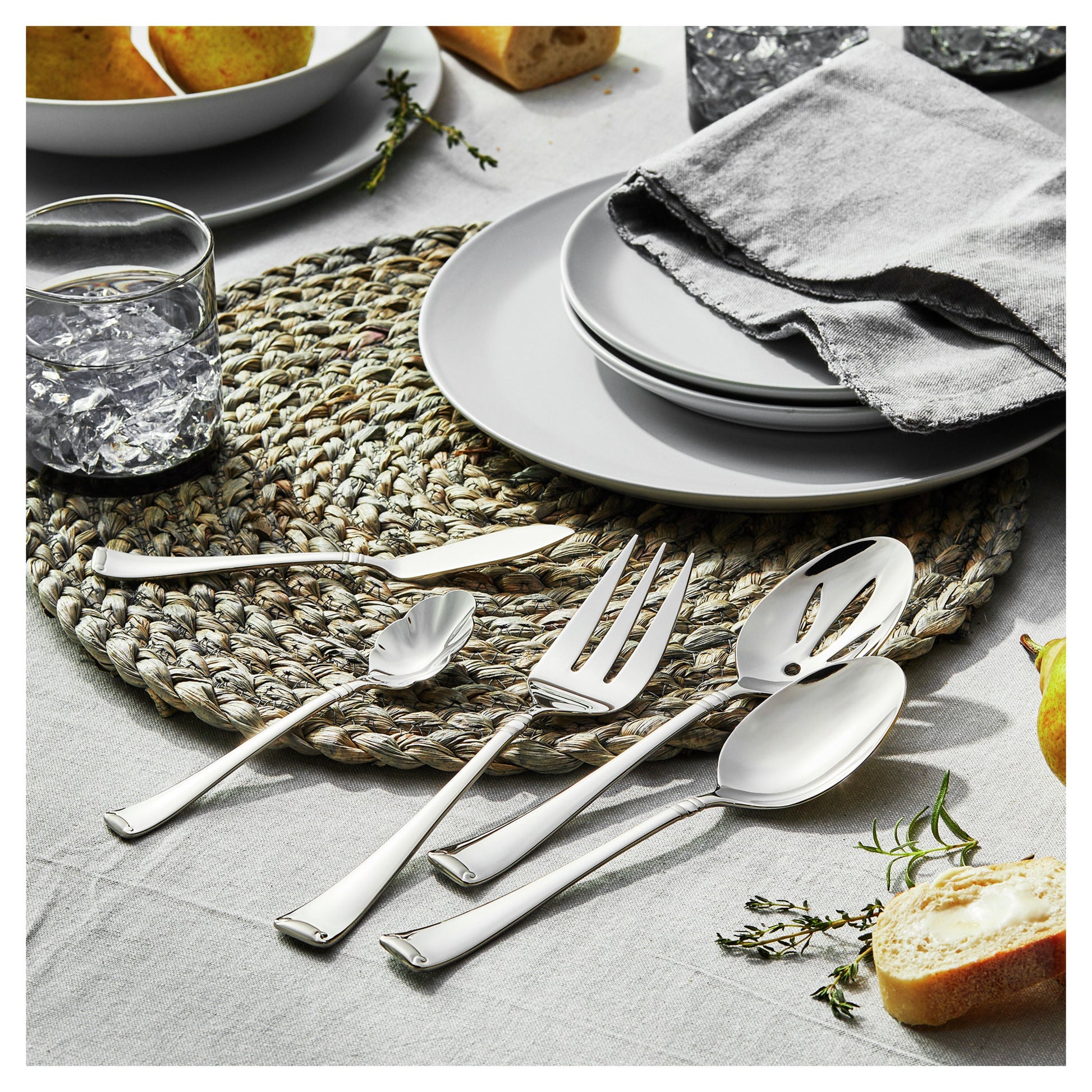 ZWILLING Angelico 45pc Flatware Set Stainless Steel-Flatware Set-DECOROLALA