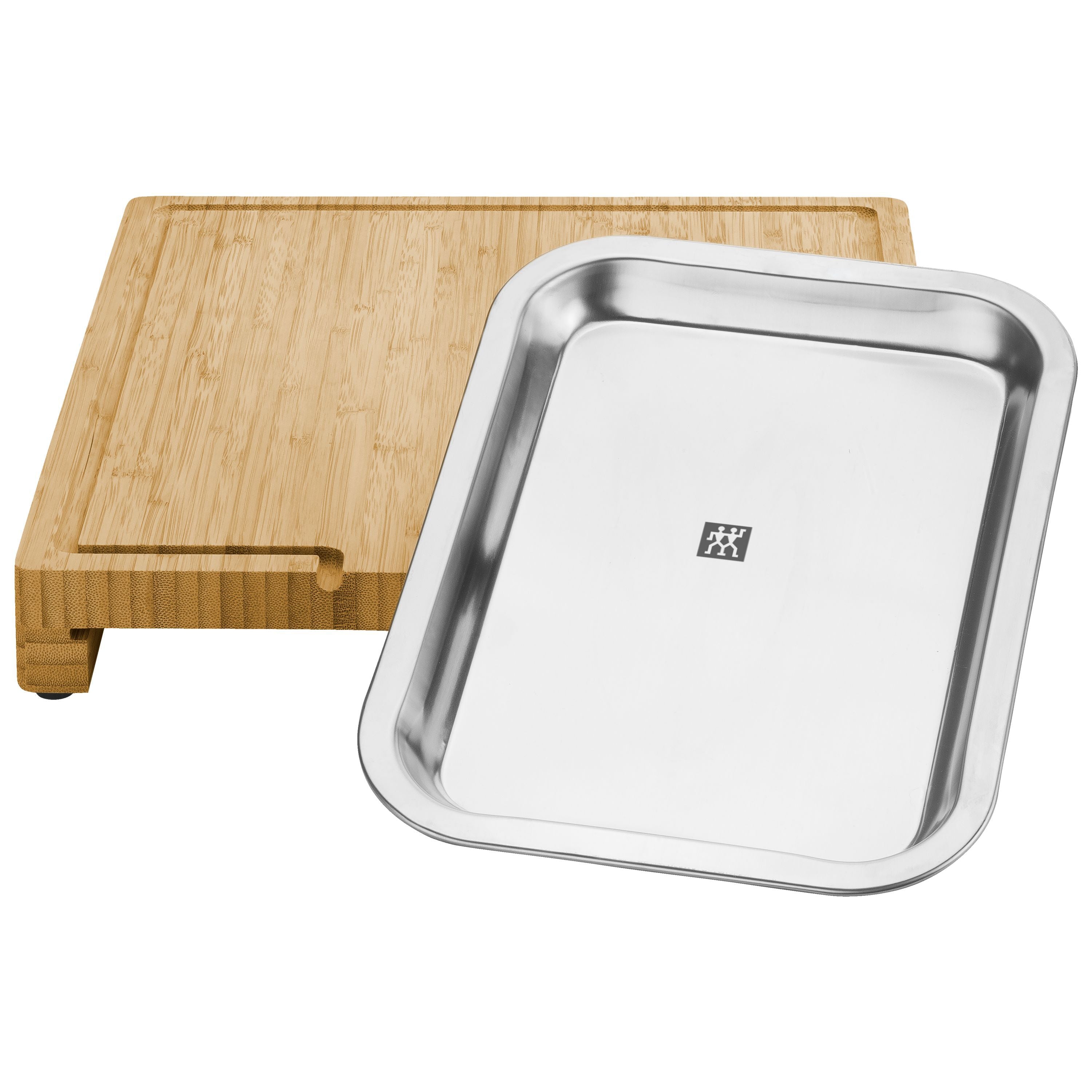 ZWILLING BBQ+ Cutting Board With Tray 39 cm X 30 cm Bamboo-Cutting Board-DECOROLALA